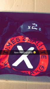 original x2s design black hoodie